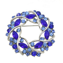 Crystal Garland Brooch