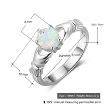 Heart Claddagh Ring