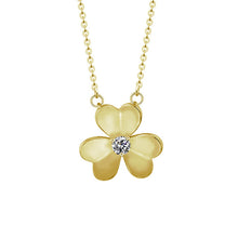Simple Shamrock Necklace